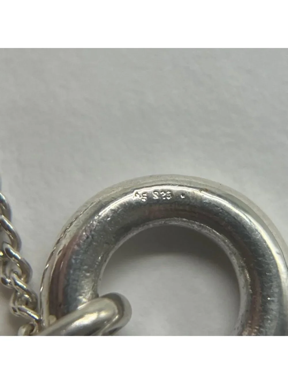 Loewe Anagram Toggle Necklace Charm